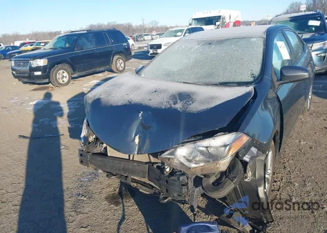 2014 Toyota Corolla Le Plus из США, поврежденный, VIN 2T1BURHE4EC038894